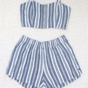 Striped Two Piece Set